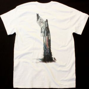 BEASTIE BOYS LICENSED TO ILL 1987 NEW WHITE T-SHIRT