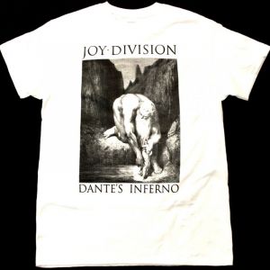 JOY DIVISION DANTE'S INFERNO NEW WHITE T-SHIRT