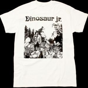 DINOSAUR JR. DINOSAUR NEW WHITE T SHIRT