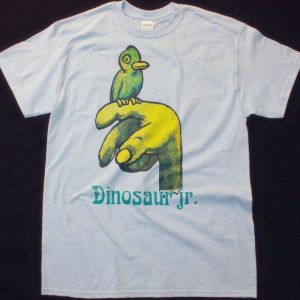 DINOSAUR JR. BIRD NEW LIGHT BLUE T SHIRT
