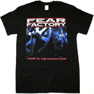 FEAR FACTORY FEAR IS THE MIND KILLER NEW BLACK T-SHIRT