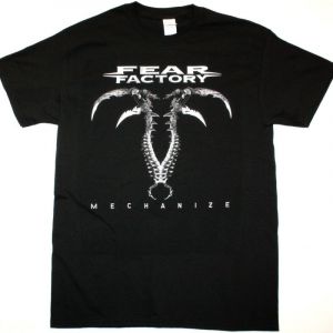 FEAR FACTORY MECHANIZE NEW BLACK T-SHIRT