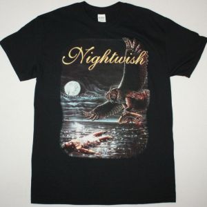NIGHTWISH OCEANBORN NEW BLACK T-SHIRT