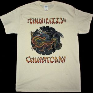 THIN LIZZY CHINATOWN NEW NATURAL T-SHIRT
