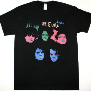 THE CURE IN BETWEEN DAYS NEW BLACK T-SHIRT