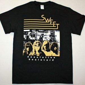 SWEET DESOLATION BOULEVARD NEW BLACK T-SHIRT
