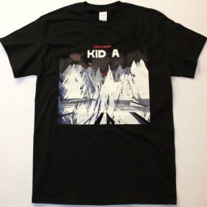 RADIOHEAD KID A NEW BLACK T-SHIRT