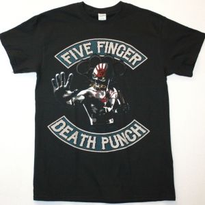 FIVE FINGER DEATH PUNCH 2020 WINTER TOUR NEW BLACK T-SHIRT