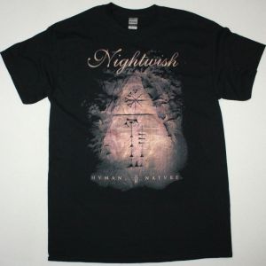 NIGHTWISH HUMAN. :II: NATURE NEW BLACK T SHIRT