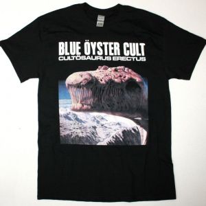 BLUE ÖYSTER CULT CULTOSAURUS ERECTUS NEW BLACK T SHIRT