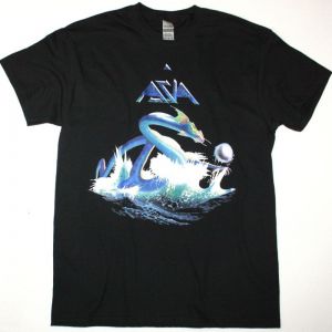 ASIA 1982 NEW BLACK T SHIRT