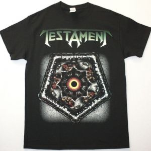 TESTAMENT THE RITUAL 1992 LP NEW BLACK T-SHIRT
