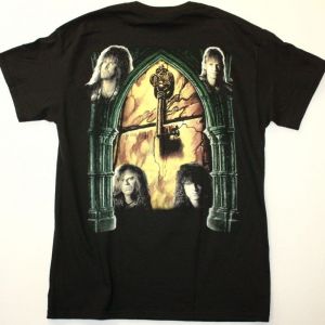 RUNNING WILD PILE OF SKULLS NEW BLACK T SHIRT