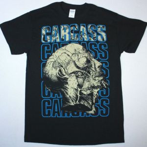 CARCASS NECRO HEAD NEW BLACK T-SHIRT