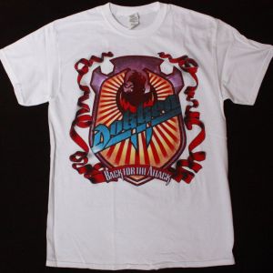 DOKKEN BACK FOR THE ATTACK WORLD TOUR 87-88 NEW WHITE T-SHIRT