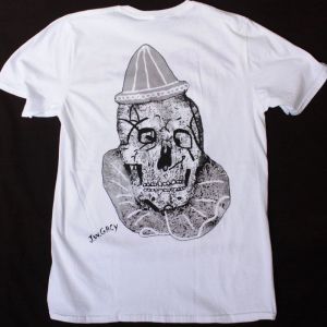 ACID BATH WHEN THE KITE STRING POPS NEW WHITE T-SHIRT