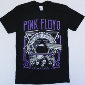 PINK FLOYD THE DARK SIDE OF THE MOON TOUR NEW BLACK T-SHIRT