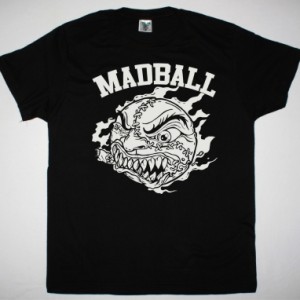 MADBALL LOGO NEW BLACK T-SHIRT