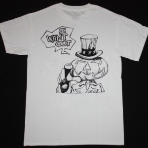 HELLOWEEN I WANT OUT  NEW WHITE T-SHIRT
