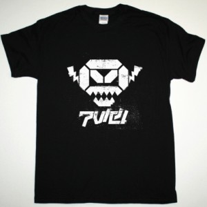 POP WILL EAT ITSELF ANGRY ROBOT NEW BLACK T SHIRT