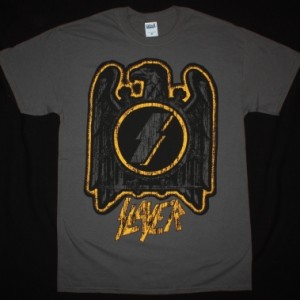 SLAYER EAGLE NEW GREY T-SHIRT