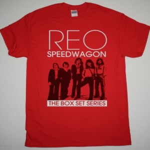 REO SPEEDWAGON THE BOXSET SERIES NEW RED T-SHIRT