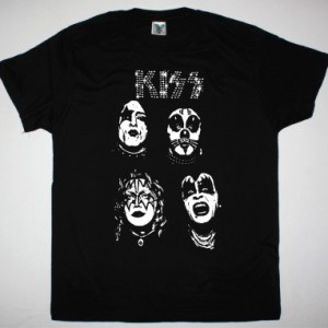 KISS THE ORIGINALS BAND NEW BLACK T-SHIRT