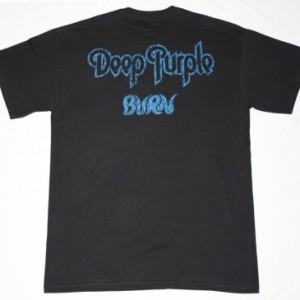 DEEP PURPLE BURN NEW BLACK T-SHIRT