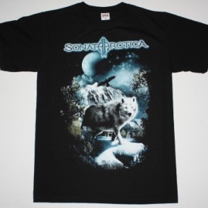 SONATA ARCTICA THE DAYS OF THE WOLVES NEW BLACK T-SHIRT