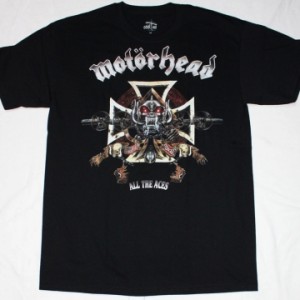MOTORHEAD ALL THE ACES NEW BLACK T-SHIRT