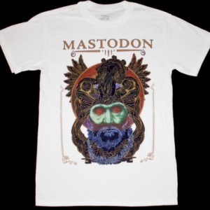MASTODON CRACK THE SKYE NEW WHITE T-SHIRT