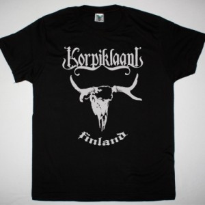 KORPIKLAANI FINLAND NEW BLACK T-SHIRT