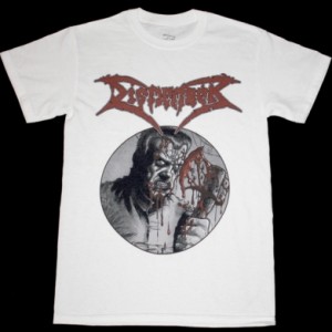 DISMEMBER SKIN HER ALIVE'91 NEW WHITE T-SHIRT