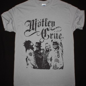 MOTLEY CRUE STICKY SWEET NEW LIGHT GREY SHIRT