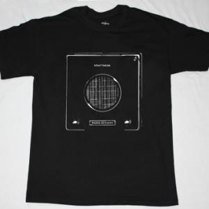 KRAFTWERK RADIO ACTIVITY'75  NEW BLACK T-SHIRT
