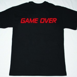 NUCLEAR ASSAULT GAME OVER '86  NEW BLACK T-SHIRT
