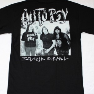 AUTOPSY SEVERED SURVIVAL'89  NEW BLACK T-SHIRT
