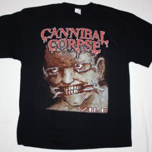 CANNIBAL CORPSE VILE '96  NEW BLACK T-SHIRT