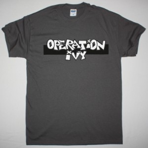 OPERATION IVY LOGO NEW GREY T-SHIRT
