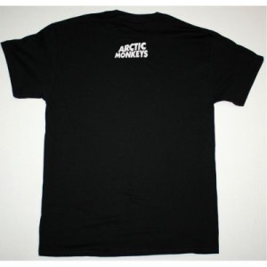 ARCTIC MONKEYS BLACK OSCILLOSCOPE NEW BLACK T SHIRT