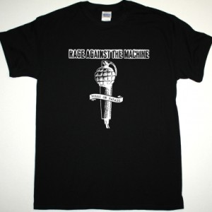 RAGE AGAINST THE MACHINE BULLS ON PARADE NEW BLACK T-SHIRT