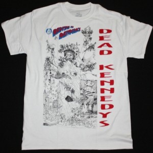 DEAD KENNEDYS BEDTIME FOR DEMOCRACY NEW WHITE T-SHIRT