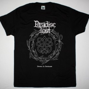 PARADISE LOST DROWN IN DARKNESS NEW BLACK T SHIRT