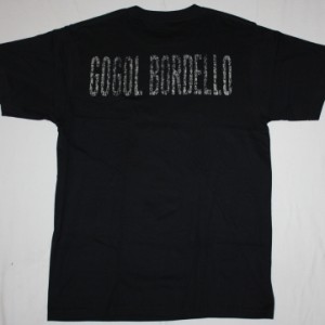 GOGOL BORDELLO BAND  NEW BLACK T-SHIRT