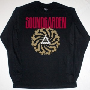 SOUNDGARDEN BADMOTORFINGER'92 NEW BLACK LONG SLEEVE T-SHIRT