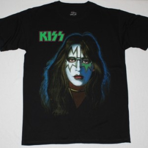 KISS ACE FREHLEY NEW BLACK T-SHIRT