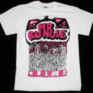 MR BUNGLE OU818 NEW WHITE T-SHIRT