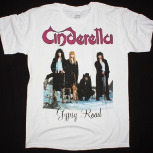 CINDERELLA GIPSY ROAD NEW WHITE T-SHIRT