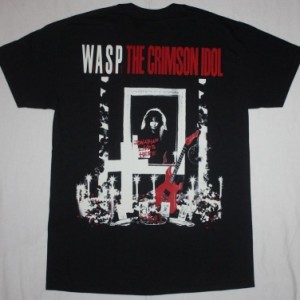 W.A.S.P. CRIMSON IDOL NEW BLACK T-SHIRT