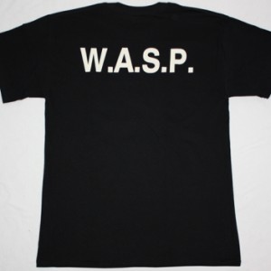 W.A.S.P. THE LAST COMMAND '85  NEW BLACK T-SHIRT